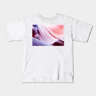 Lower Antelope Canyon textures Page Arizona USA Kids T-Shirt